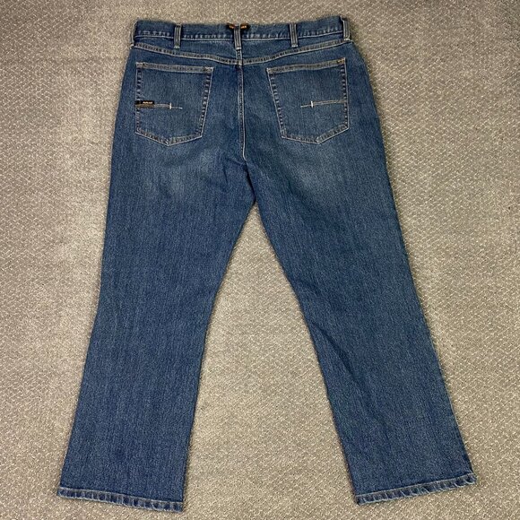Ariat Rebar M4 Relaxed Boot Cu tJeans Men's 38 x 30 Fits 41 x 30 DuraStretch - Picture 4 of 16